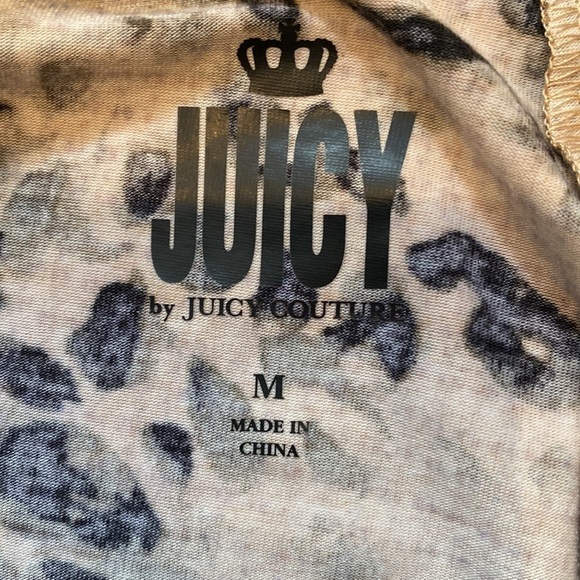 JUICY size medium animal print pants NWT - Picture 3 of 3